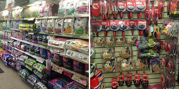 Pet store hot sale supplies